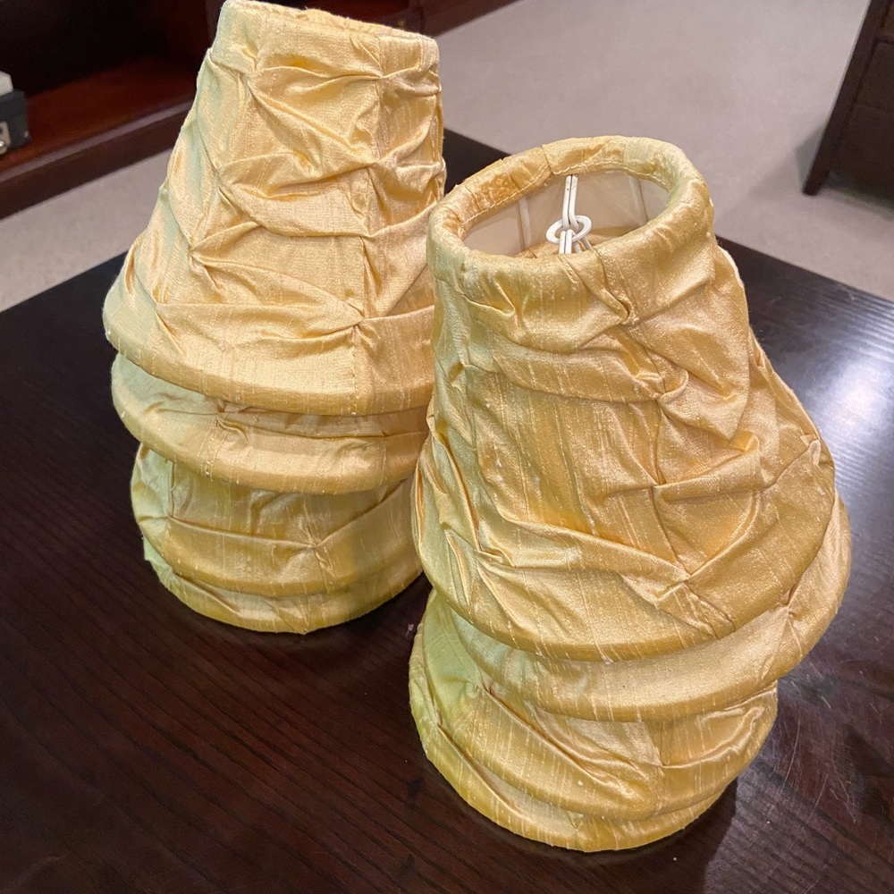 Silk Chandelier Shades (8)
